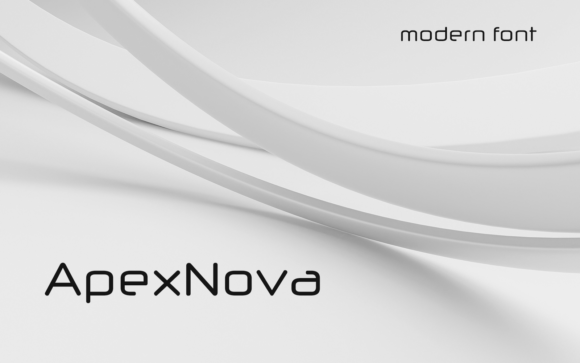 Apex Nova Typeface for Modern Brand Identity