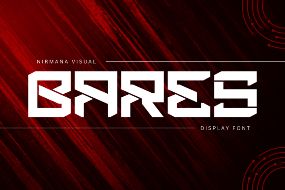 Bares Typeface: Modern Sans Serif for Branding