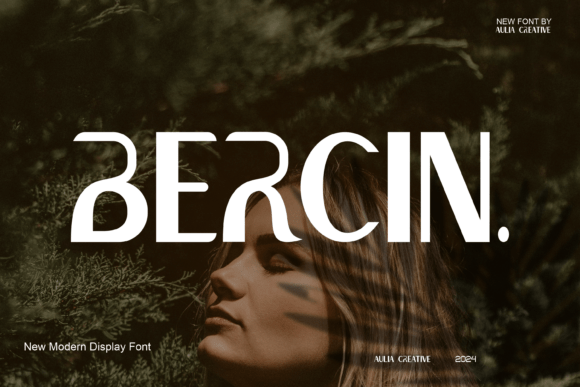 Bercin: A Modern Display Font for Editorial Impact