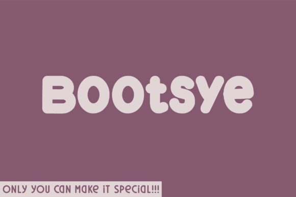 Bootsye: The Handwritten Font for Authentic Brands