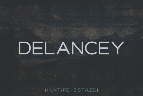 Delancey: A Modern Sans Serif Font for Editorial Design