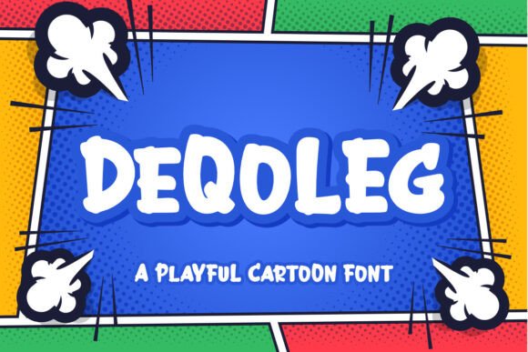 Deqoleg Font for Playful Branding
