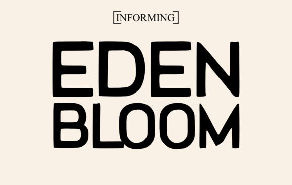 Eden Bloom: A Versatile Sans Serif Typeface for Makers
