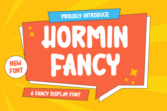 Hormin Fancy: A Playful Sans Serif Typeface