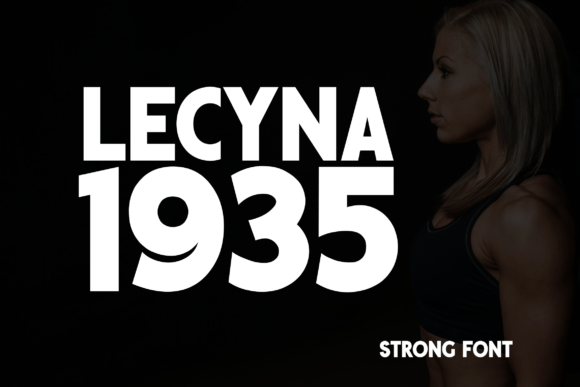 Lecyna 1935: A Bold Sans Serif Font for Digital Design