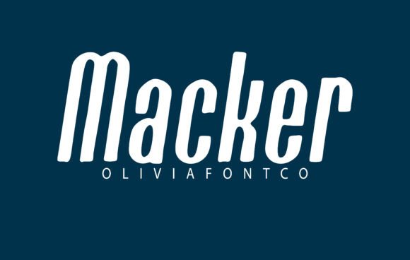 Macker Font Review: Romantic Handwritten Style