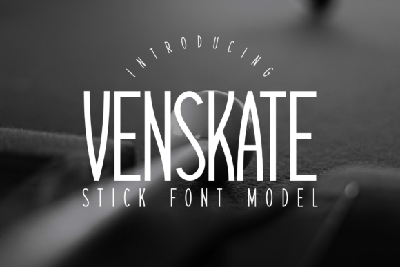 Venskate Typeface for Modern Web Design