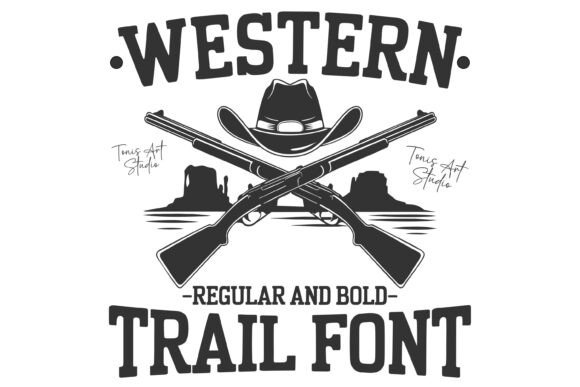 Western Trail Typeface for Bold Campaigns
